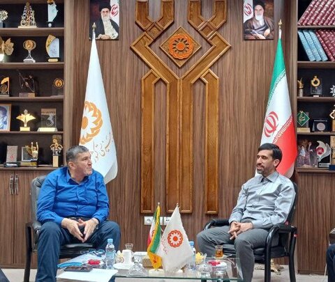 گزارش تصویری| دیدار دبیر قرارگاه محرومیت زدایی سپاه پاسداران انقلاب اسلامی با رئیس سازمان بهزیستی کشور