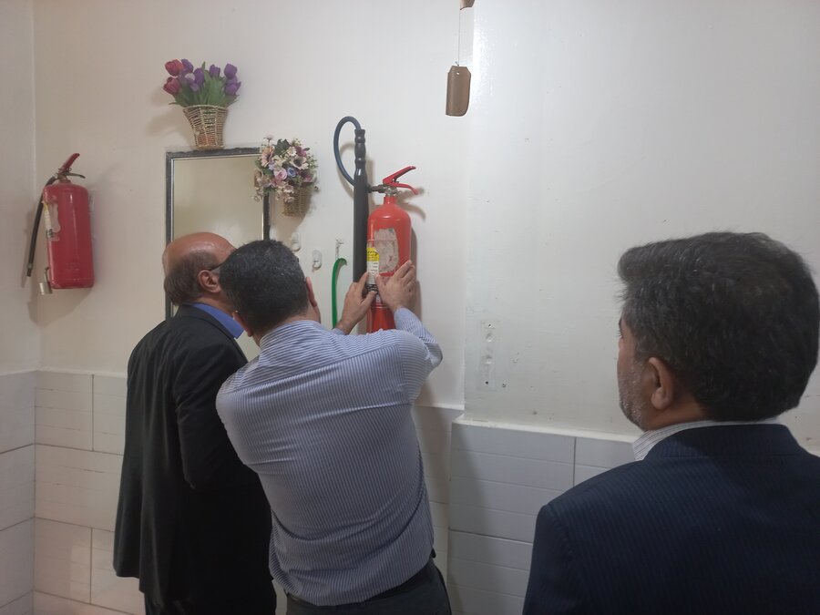 بازدید مدیر کل و معاون امورتوسعه پیشگیری بهزیستی خوزستان با همراهی  معاون بهزیستی اهواز