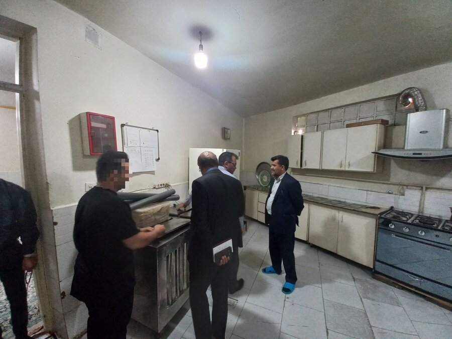 بازدید مدیر کل و معاون امورتوسعه پیشگیری بهزیستی خوزستان با همراهی معاون بهزیستی اهواز