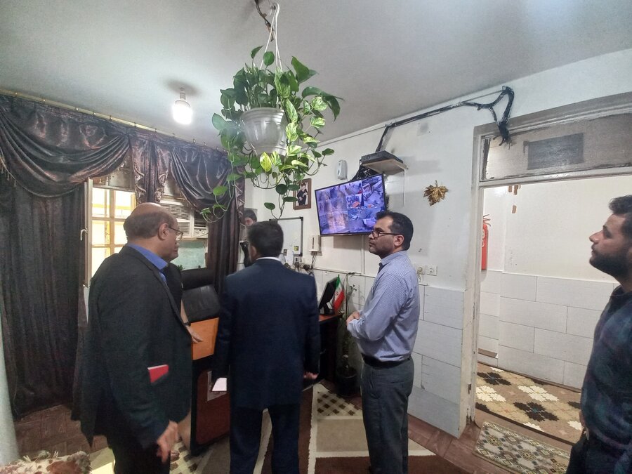 بازدید مدیر کل و معاون امورتوسعه پیشگیری بهزیستی خوزستان با همراهی معاون بهزیستی اهواز