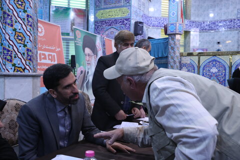 میز خدمت در 40مسجد تهران با حضور ریاست سازمان بهزیستی کشورو مسئولان دستگاه ها