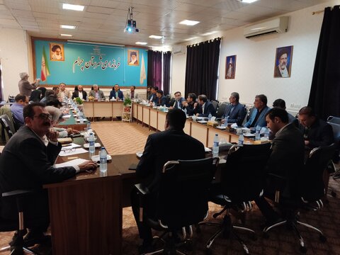 برگزاری  دومین جلسه شورای اداری بهزیستی استان درشهرستان چرام