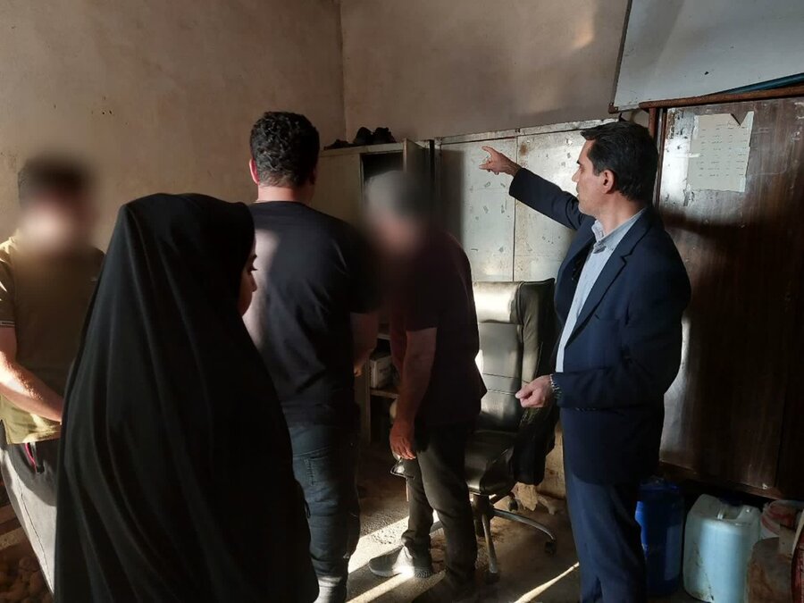 بازدید سرپرست بهزیستی استان از کمپ ترک اعتیاد بازدید سرپرست بهزیستی استان از کمپ ترک اعتیاد