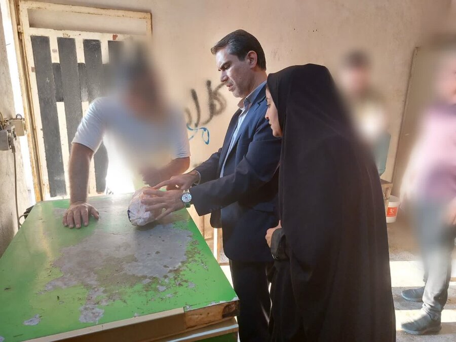 بازدید سرپرست بهزیستی استان از کمپ ترک اعتیاد بازدید سرپرست بهزیستی استان از کمپ ترک اعتیاد