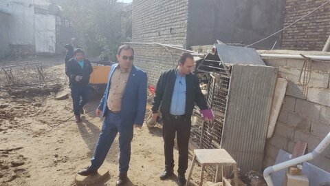 گزارش تصویری | حضور مدیرکل بهزیستی استان سمنان در مناطق سیل زده کالپوش