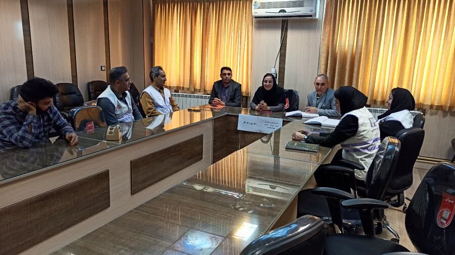 برگزاری نشست هم اندیشی اورژانس اجتماعی بهزیستی استان کردستان با کارشناسان اورژانس اجتماعی کامیاران