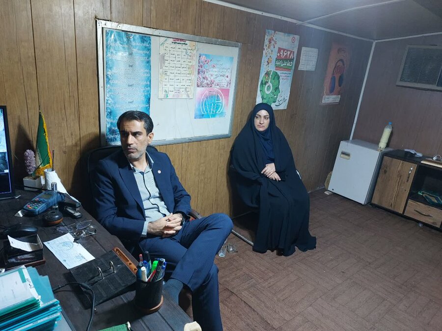 بازدید سر زده شبانه سرپرست بهزیستی استان بوشهر از مرکز اقامتی ترک اعتیاد در شهر بوشهر