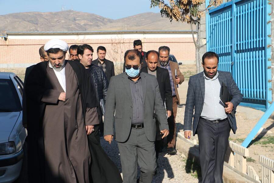 بازدد معاون پیشگیری از وقوع جرم دادگستری استان از کمپ ماده 16