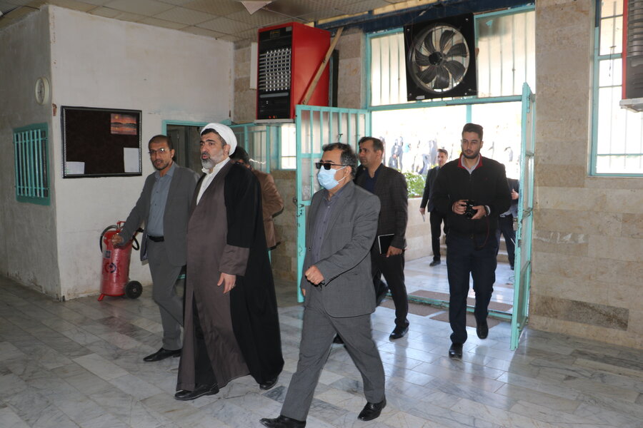 بازدد معاون پیشگیری از وقوع جرم دادگستری استان از کمپ ماده 16