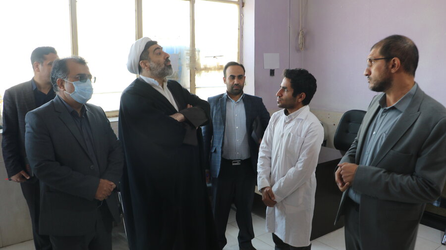 بازدد معاون پیشگیری از وقوع جرم دادگستری استان از کمپ ماده 16