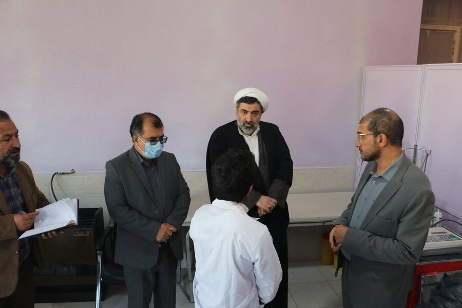 بازدد معاون پیشگیری از وقوع جرم دادگستری استان از کمپ ماده 16