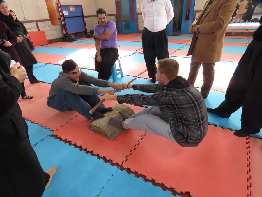 سروآباد/برگزاری مسابقات بازیهای بومی محلی CBR روستایی