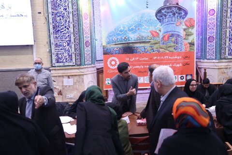 میز خدمت در 40مسجد  تهرانبا حضور ریاست سازمان بهزیستی کشور ومسئولان دستگاه ها