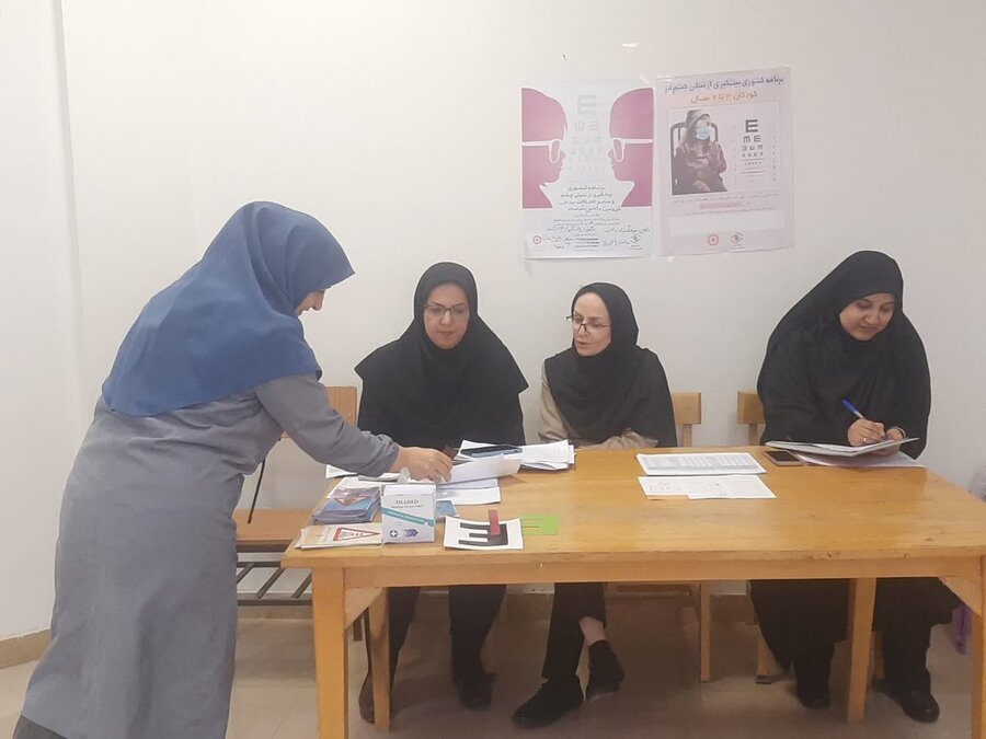 پاکدشت | بازدید از اجرای طرح سنجش بینایی در پایگاههای غربالگری تنبلی چشم پاکدشت | بازدید از اجرای طرح سنجش بینایی در پایگاههای غربالگری تنبلی چشم