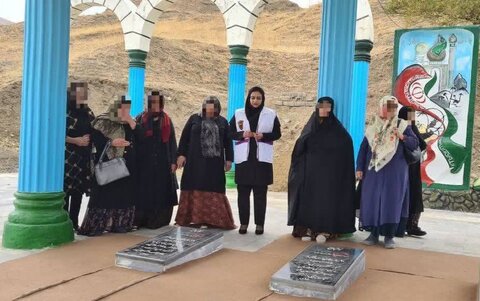اردوی زیارتی گلزار شهدای گمنام در بهزیستی پیرانشهر