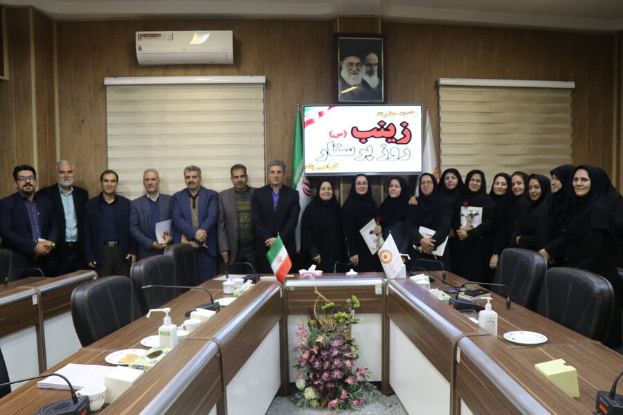 تقدیر مدیرکل بهزیستی از پرستاران شاغل در بهزیستی استان