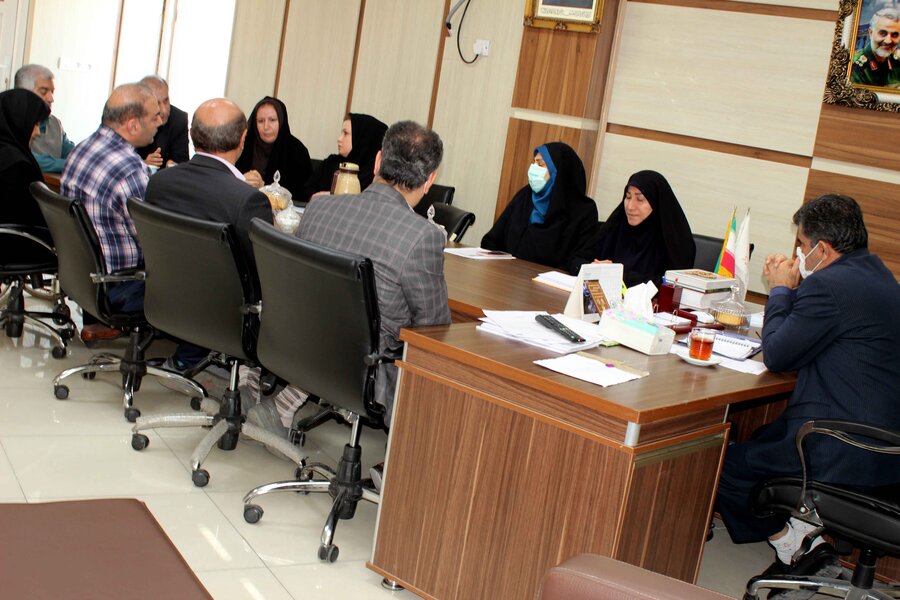 جلسه بررسی چالشهای معاونت پیشگیری بهزیستی خوزستان برگزار شد