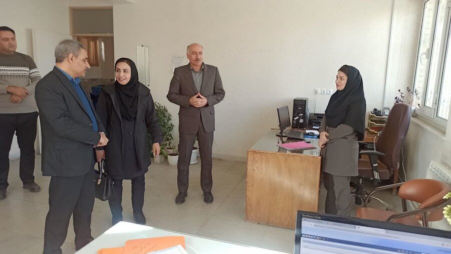 سفر مدیر کل بهزیستی استان کردستان به  کامیاران 