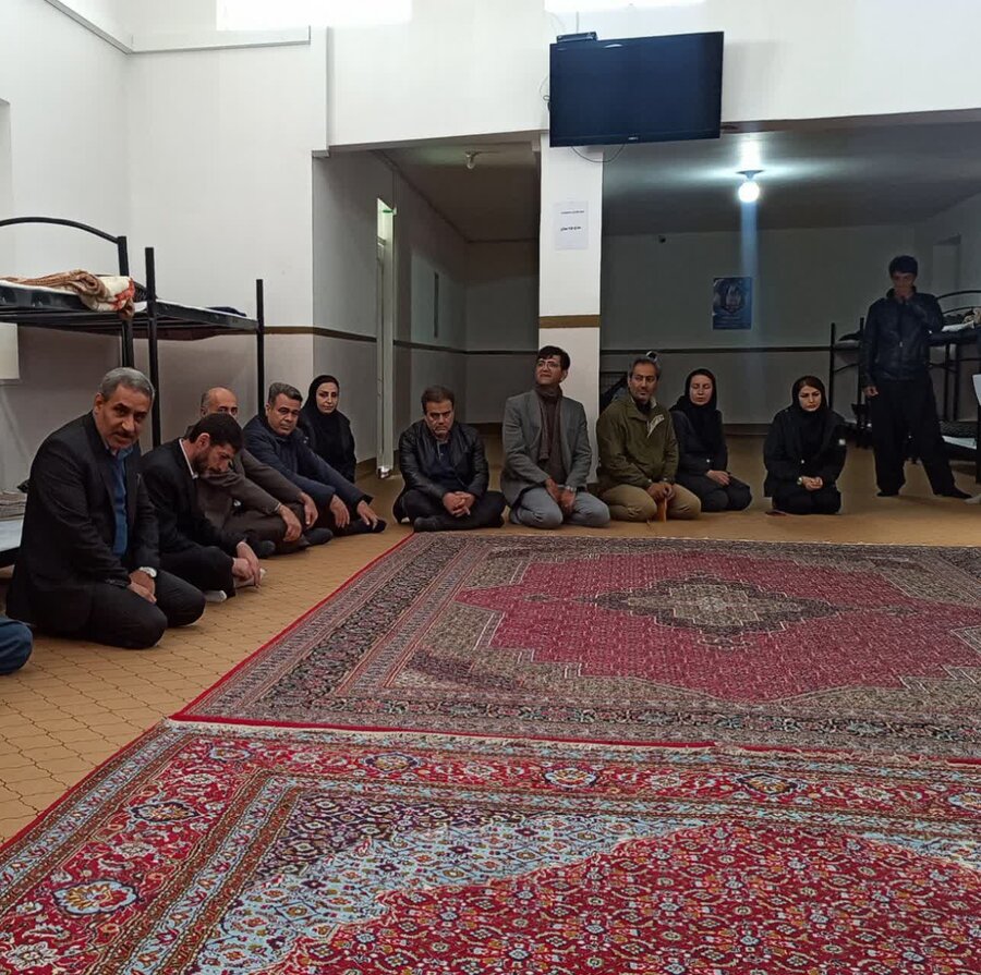 سفر مدیر کل بهزیستی استان کردستان به  کامیاران 