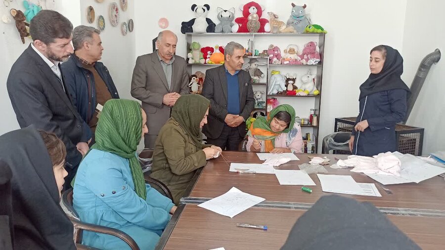 سفر مدیر کل بهزیستی استان کردستان به  کامیاران 