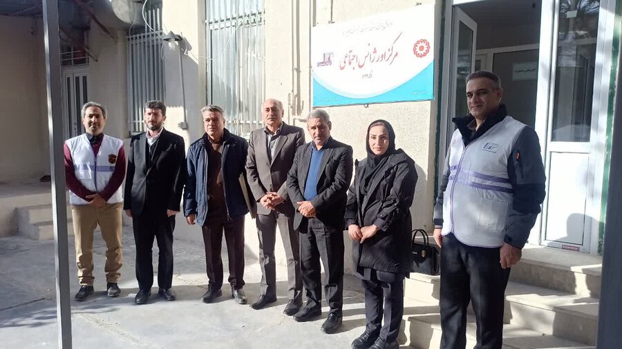 سفر مدیر کل بهزیستی استان کردستان به  کامیاران 