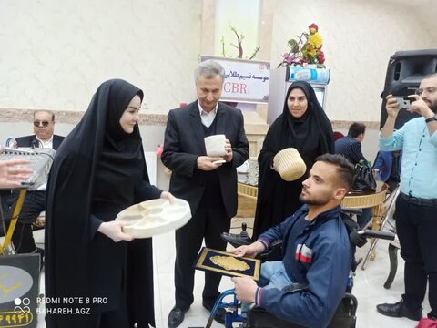 گزارش تصویری| آیین گرامیداشت و تجلیل از معلولان با حضور فرماندار شهرستان آذرشهر