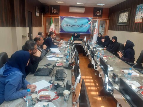 برگزاری جلسه کارگروه توسعه دولت الکترونیک در اداره کل بهزیستی مازندران