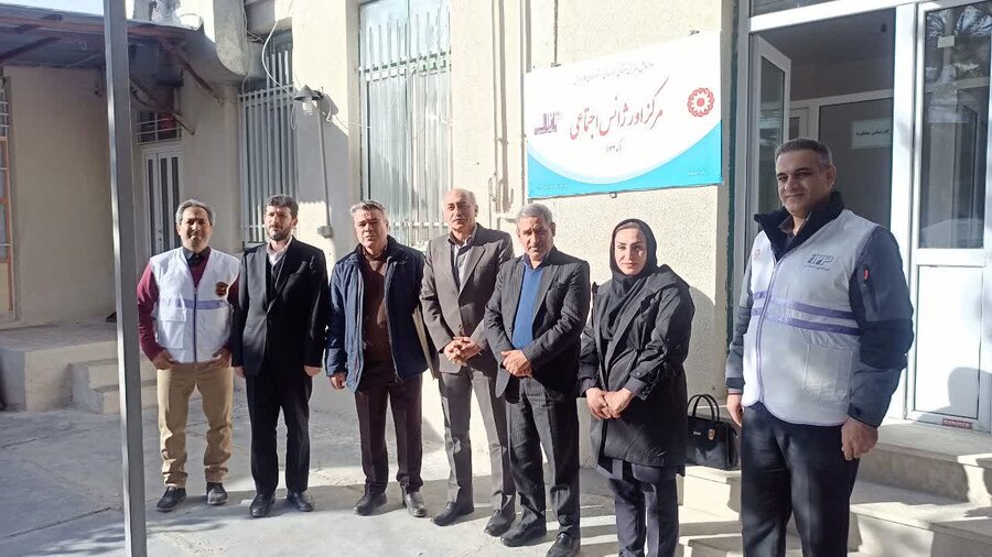 حضور مدیرکل بهزیستی کردستان در بهزیستی کامیاران