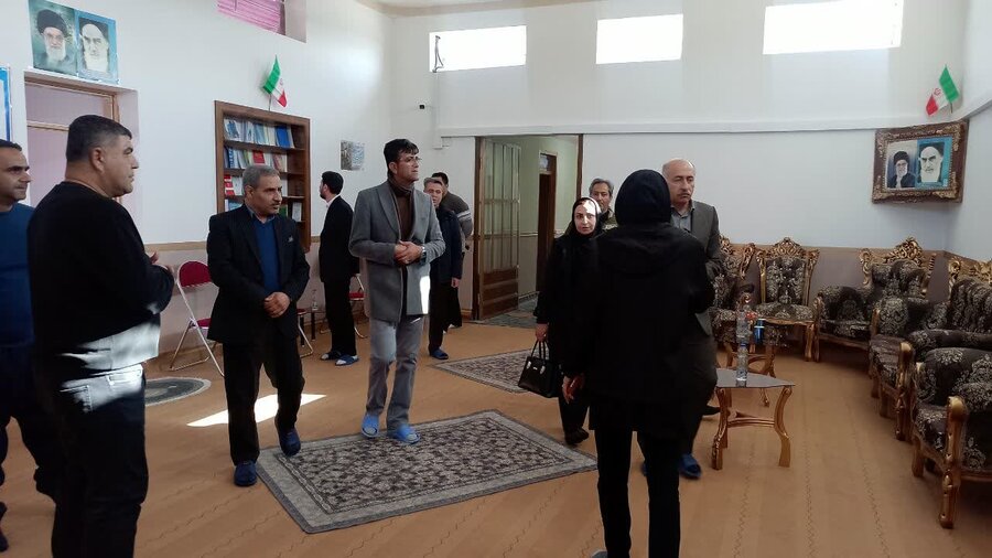 حضور مدیر کل بهزیستی استان کردستان در کمپ رهایی از اعتیاد کامیاران