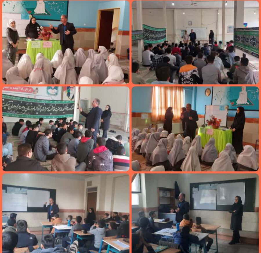 اشتهارد | طرح محب با موضوع مانور زلزله و مدیریت استرس دانش آموزان دوره ابتدایی و متوسطه اشتهارد اجرا شد