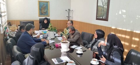 برگزاری جلسه توسعه تعاون در اداره کل بهزیستی مازندران