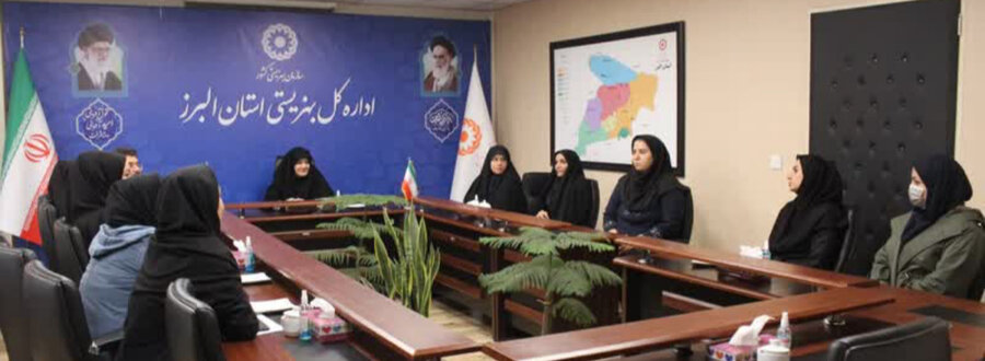 تقدیر از کارمندان والیبالیست قهرمان بهزیستی استان البرز