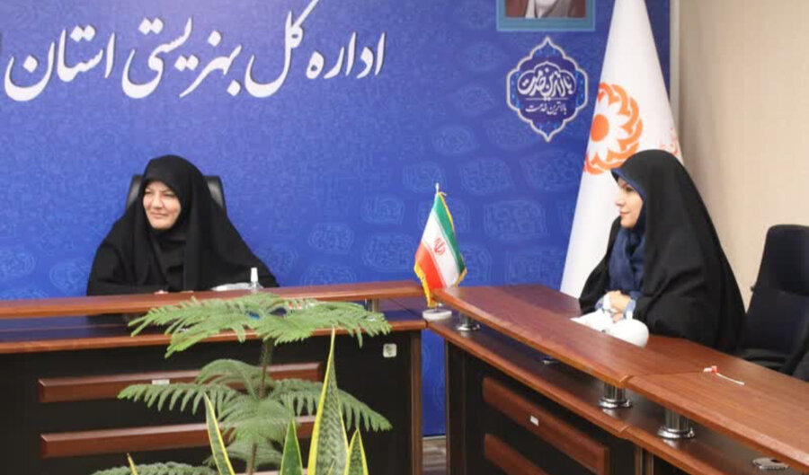 تقدیر از کارمندان والیبالیست قهرمان بهزیستی استان البرز