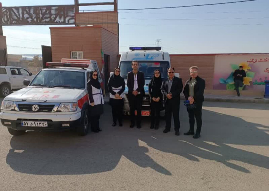 نظرآباد | مشارکت اورژانس اجتماعی در برگزاری مانور سراسری زلزله در شهرستان نظرآباد