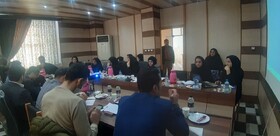 جلسه شورای اداری بهزیستی علی آباد با حضور سرپرست بهزیستی استان ،معاونین و روسای ستادی