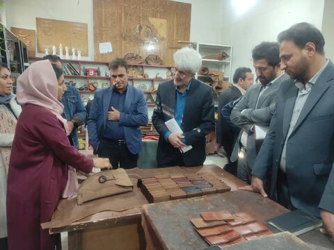 گزارش تصویری|بازدید رئیس پارک علم فناوری فارس و مدیر کل بهزیستی فارس از خانه صنایع دستی و کارگاه های حرفه آموزی بهزیستی شهرستان شیراز