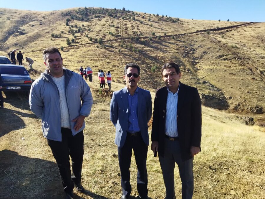 برگزاری مراسم درختکاری در سنندج