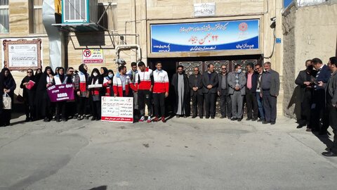 بازدید مسئولین شهرستان بیجار از مرکز مراقبتی توانبخشی ۲۲ بهمن