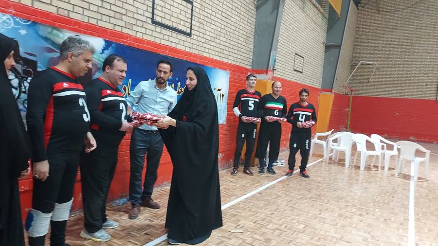 برگزاری مسابقات چهارجانبه گلبال به مناسبت روز جهانی معلولین