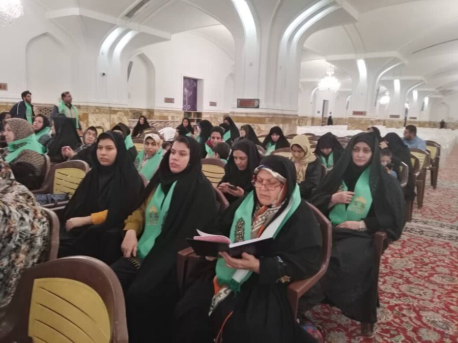 اعزام جمعی از مددجویان بهزیستی گیلان به سفر زیارتی مشهد مقدس