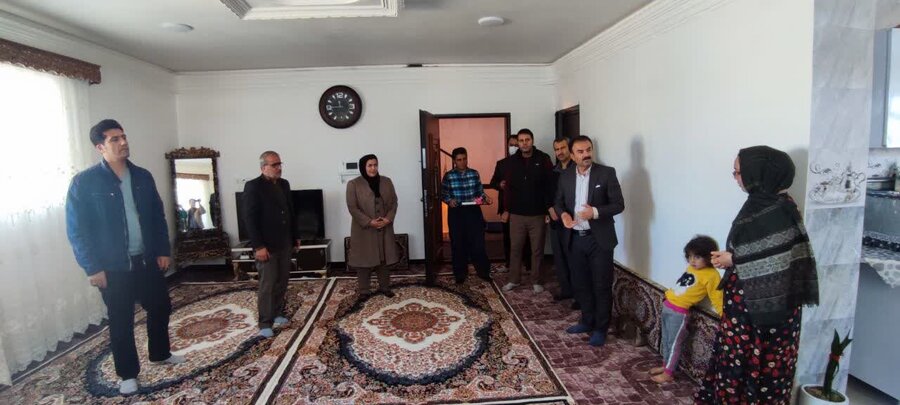 دیواندره/ افتتاحیه مسکن روستایی به مناسب روز جهانی معلولین