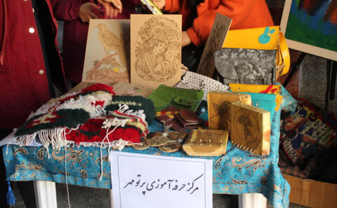 نمایشگاه دستاوردهای افراد دارای معلولیت استان البرز برپاشد