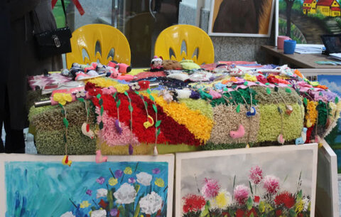 نمایشگاه دستاوردهای افراد دارای معلولیت استان البرز برپاشد