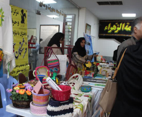 نمایشگاه دستاوردهای افراد دارای معلولیت استان البرز برپاشد