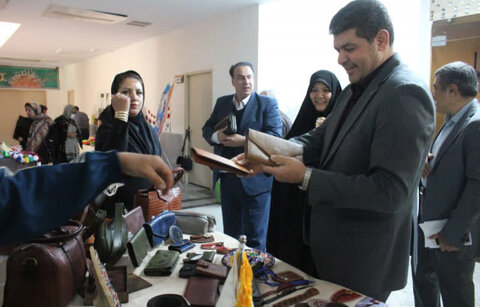 نمایشگاه دستاوردهای افراد دارای معلولیت استان البرز برپاشد