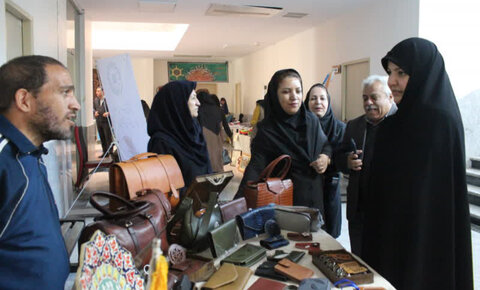 نمایشگاه دستاوردهای افراد دارای معلولیت استان البرز برپاشد