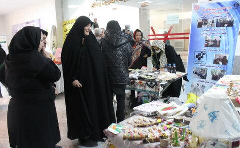 نمایشگاه دستاوردهای افراد دارای معلولیت استان البرز برپاشد