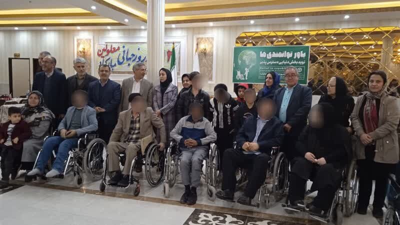 برگزاری جشن روز جهانی افراد دارای معلولیت در شهرستان شیروان