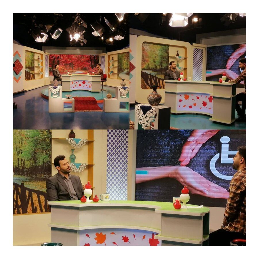 حضور سرپرست بهزیستی گلستان دربرنامه صبح عالی صداوسیما