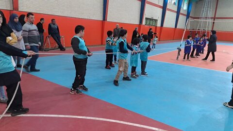 گزارش تصویری| برگزاری مسابقه ورزشی بین مراکز توانبخشی ایلخچی و آذرشهر